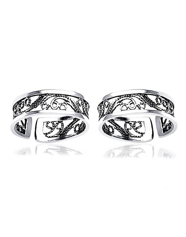 jsaj toering chutki bichiya 925 sterling silver band toering thick silver unbreakable comfortable durable for girls and women's in pure silver