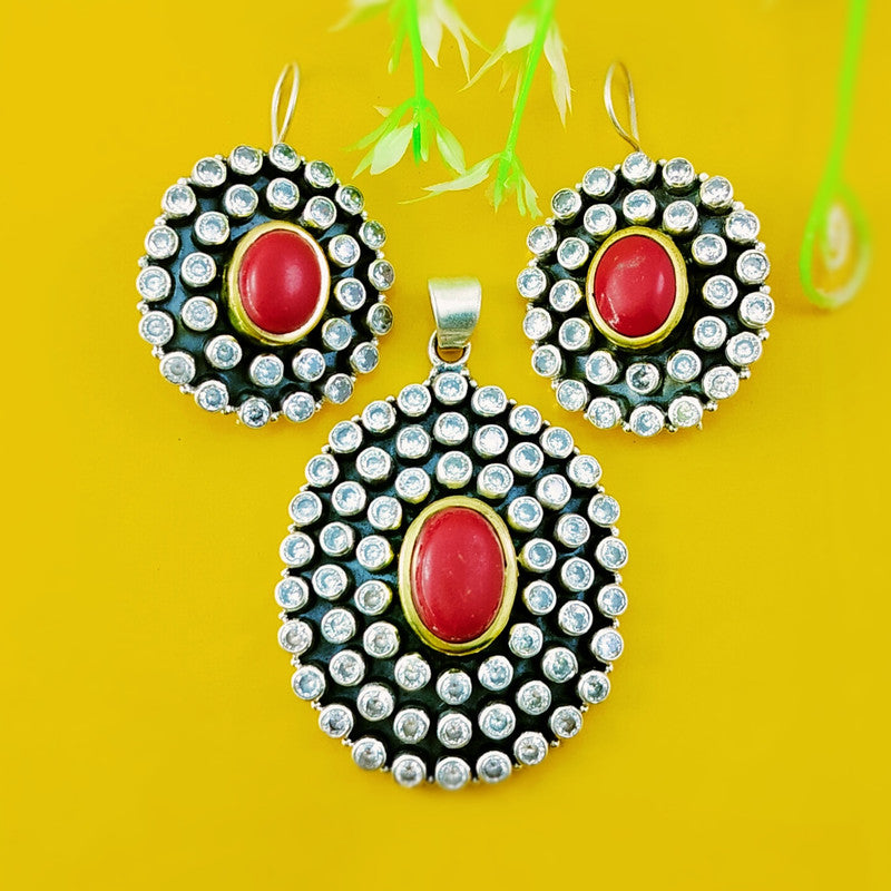 Coral & White Zirconia