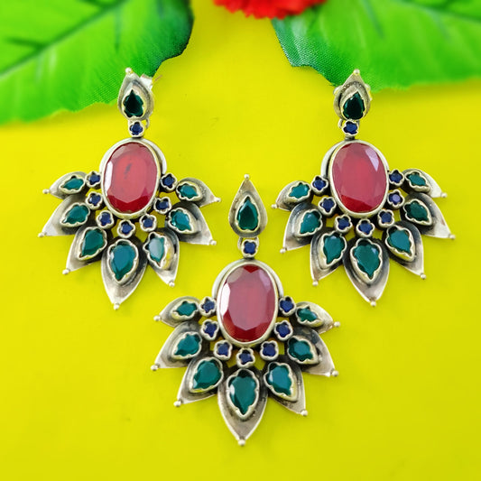Ruby With Emerald