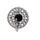 3024 Black onyx+Zircon