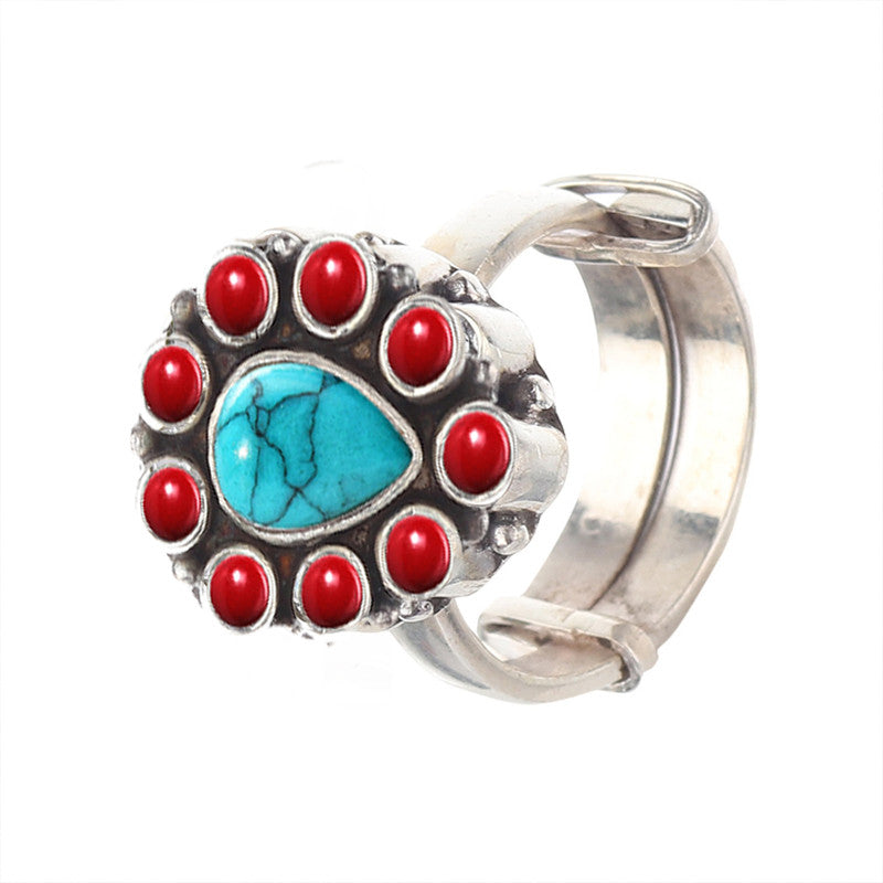 3040 Turquoise+Orange Onyx