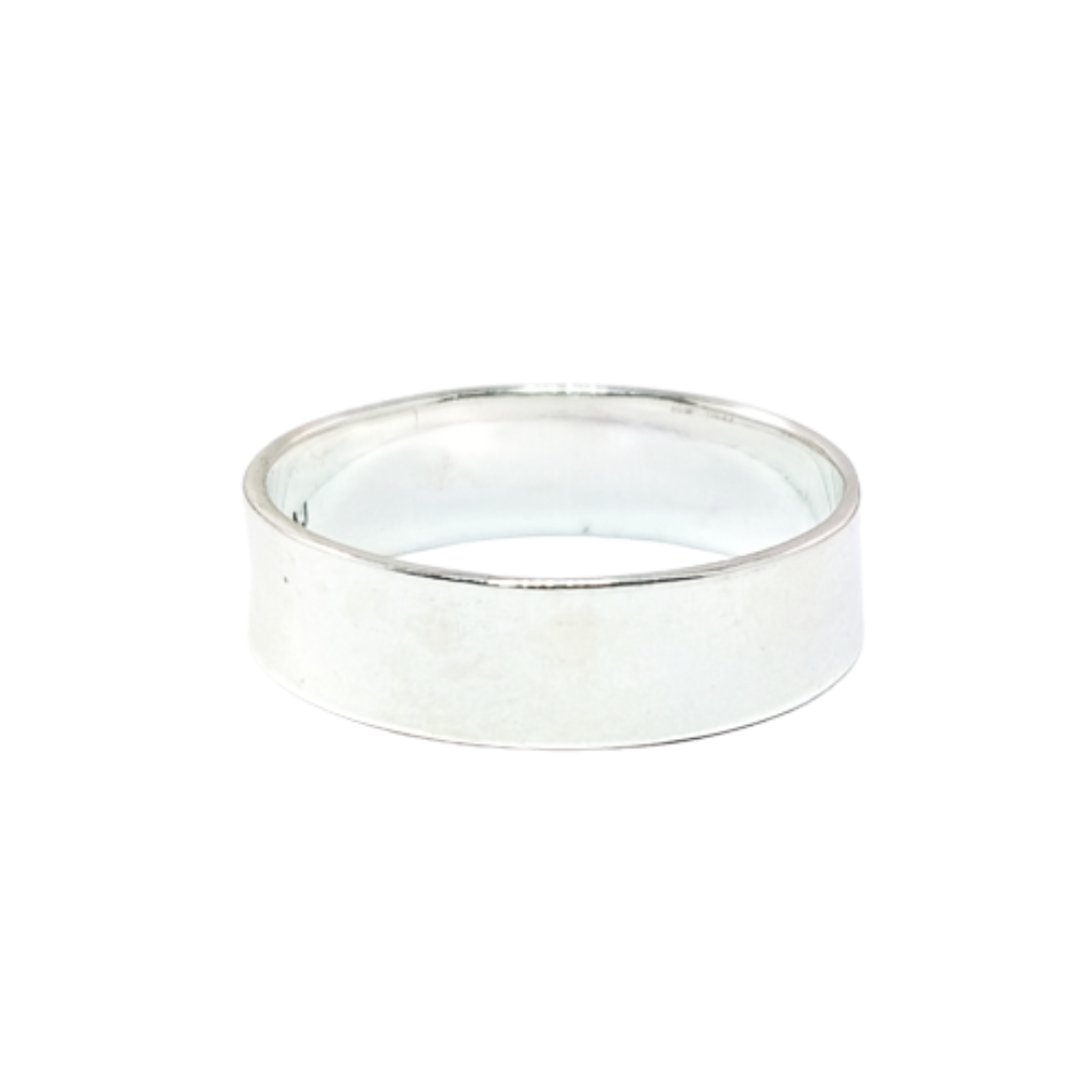 FLAT BAND RING 5.5MM IN 925 STERLING SILVER
