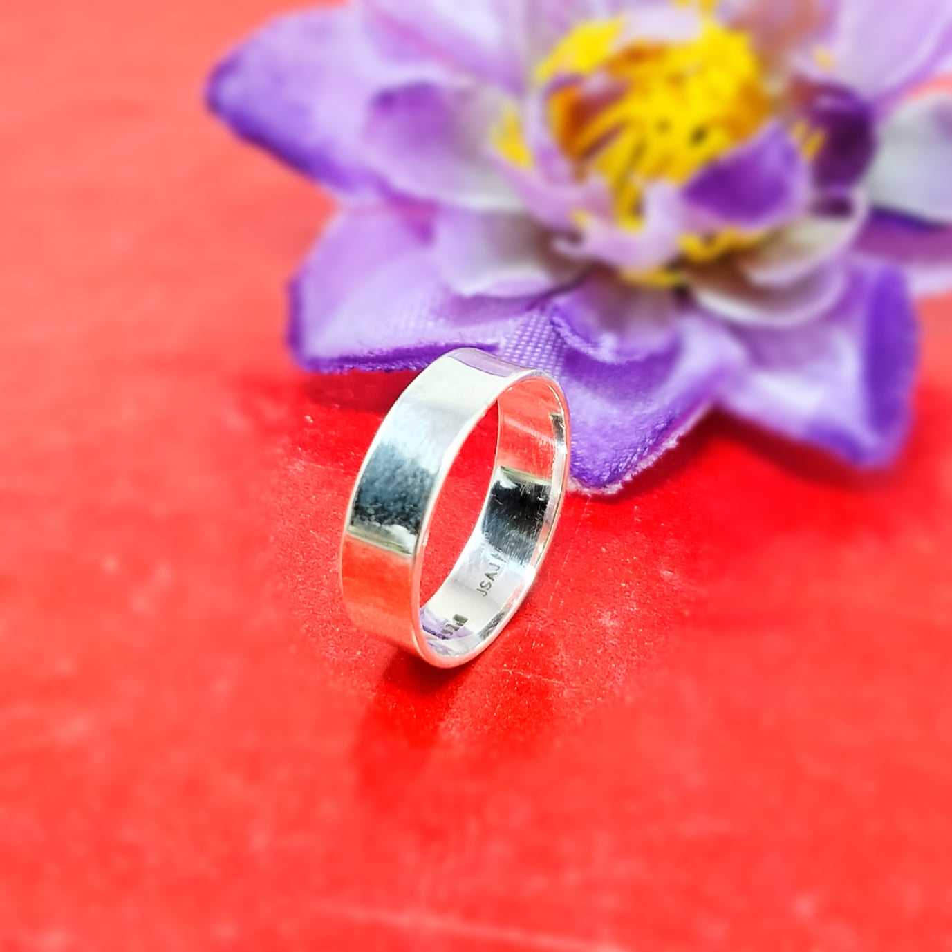 FLAT BAND RING 5.5MM IN 925 STERLING SILVER