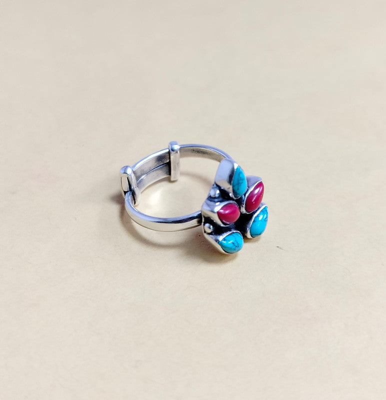 3295-A3 ORANGE+TURQUOISE