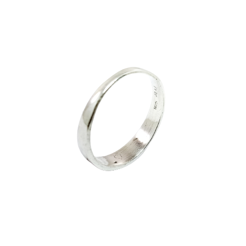 JSAJ THIN ZALI DESIGN NEPALI BAND RING IN 925 STERLING SILVER