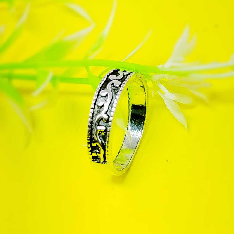 JSAJ THIN DESIGN BAND RING IN 925 STERLING SILVER