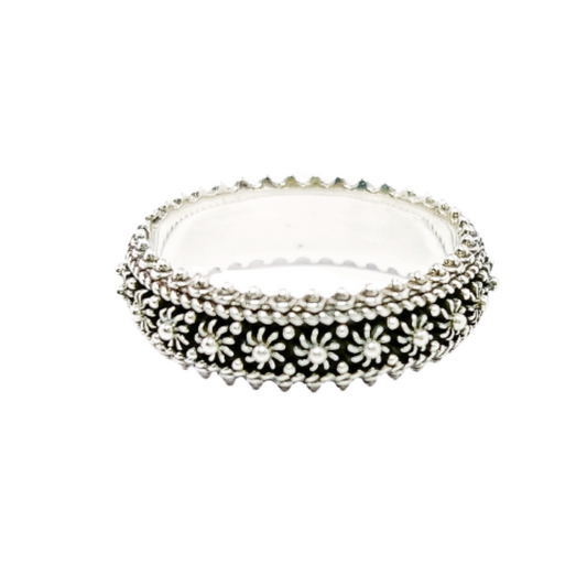 JSAJ THIN DESIGN BAND RING IN 925 STERLING SILVER