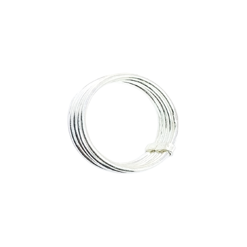 JSAJ 7 LINE BAND RING IN 925 STERLING SILVER