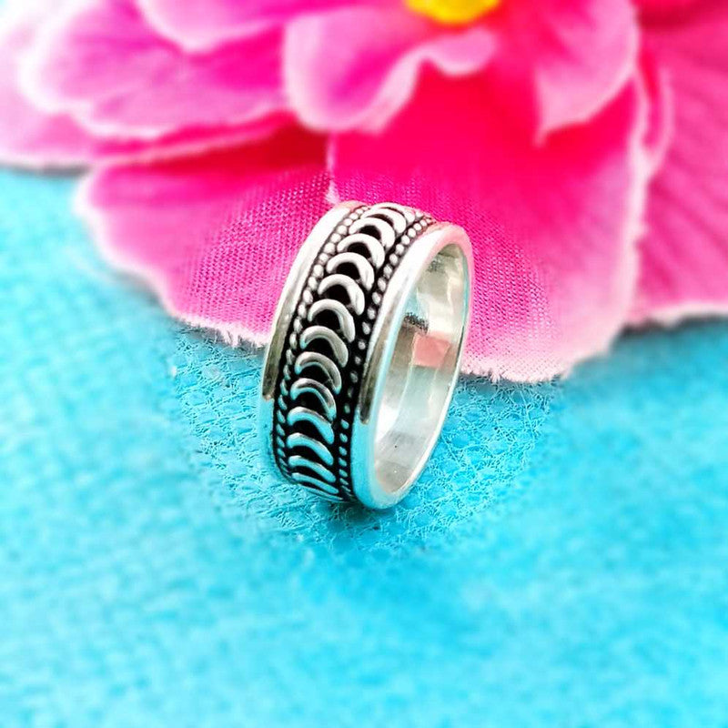 JSAJ THIN DESIGN BAND RING IN 925 STERLING SILVER