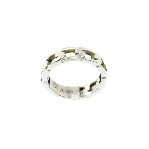 JSAJ THIN BAND RING IN 925 STERLING SILVER