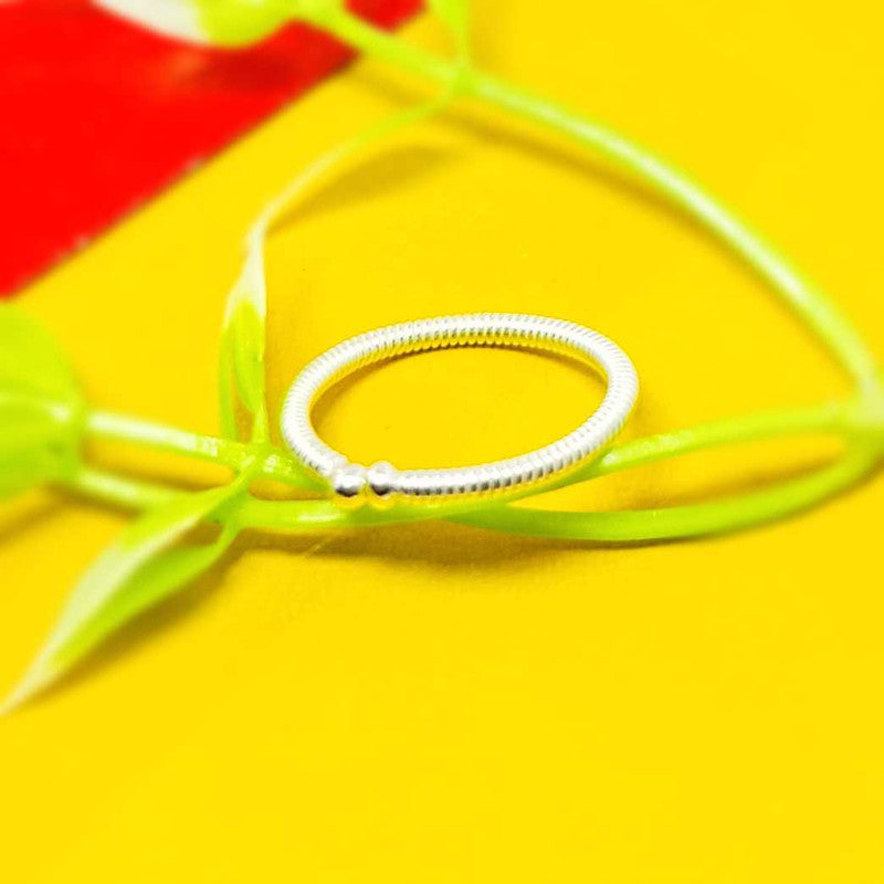 JSAJ THIN ADJUSTABLE BAND RING IN 925 STERLING SILVER