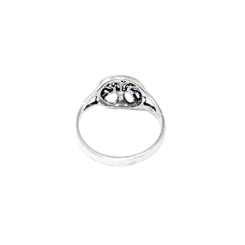 JSAJ TREE OF LIFE ROUND RING IN 925 STERLING SILVER