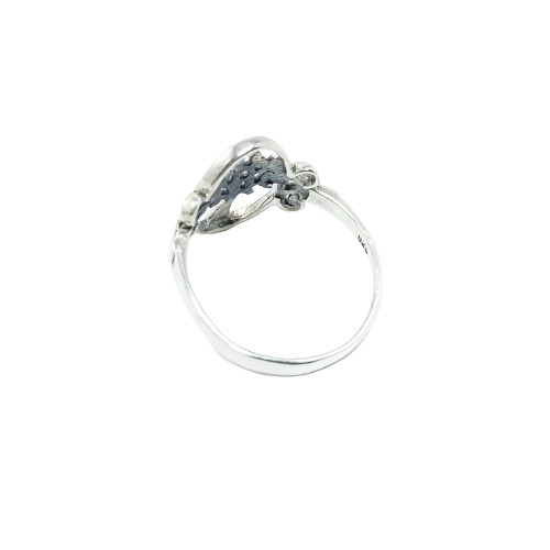 JSAJ TREE OF LIFE ROUND RING IN 925 STERLING SILVER