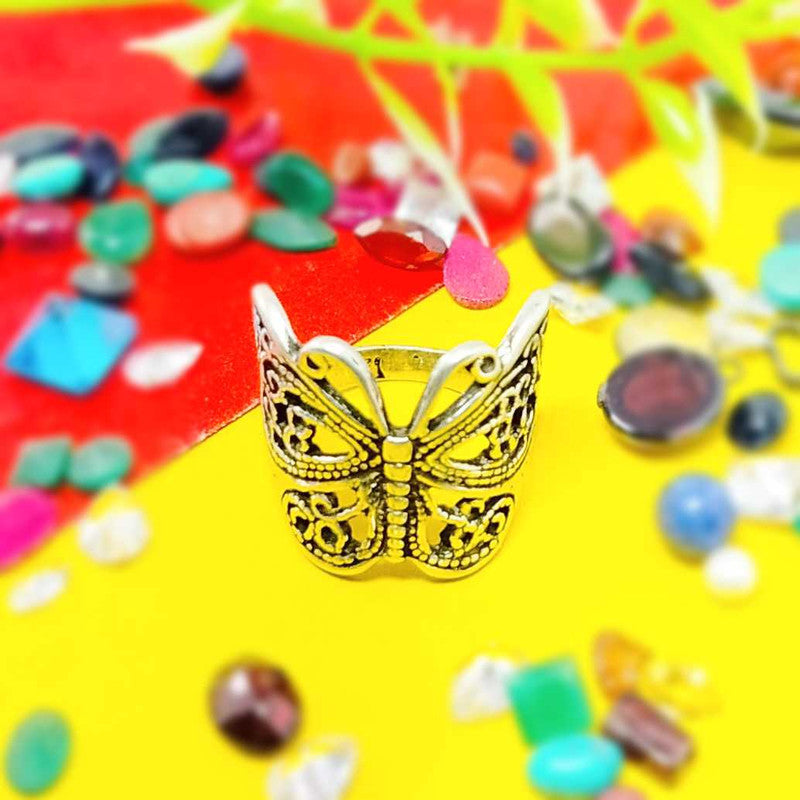 JSAJ BUTTERFLY RING IN 925 STERLING SILVER