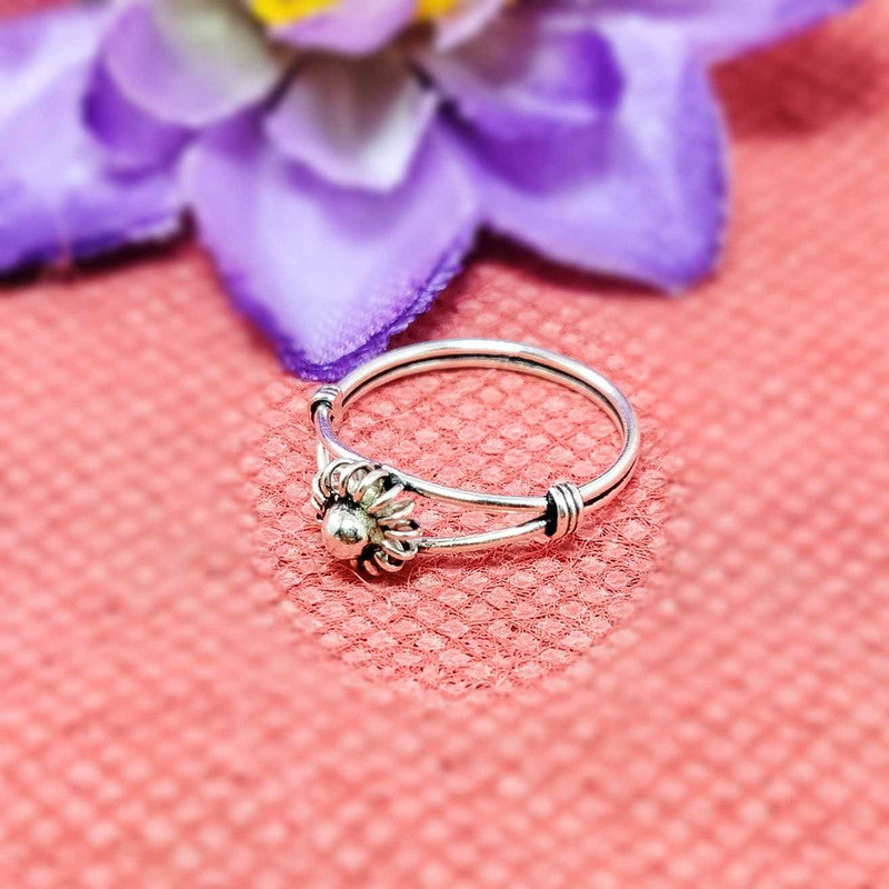JSAJ PLAIN THIN RING IN 925 STERLING SILVER