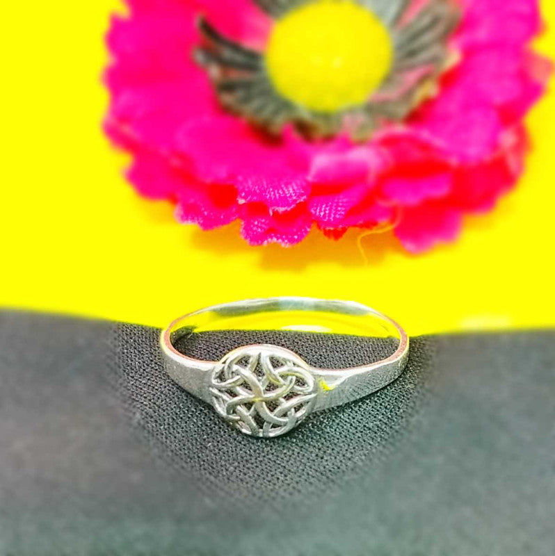 JSAJ PLAIN THIN RING IN 925 STERLING SILVER