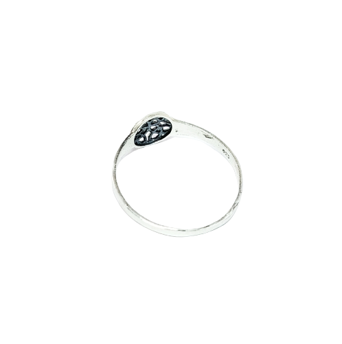 JSAJ PLAIN THIN RING IN 925 STERLING SILVER