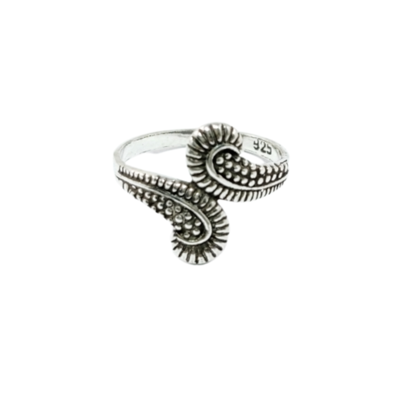 JSAJ PLAIN RING IN 925 STERLING SILVER