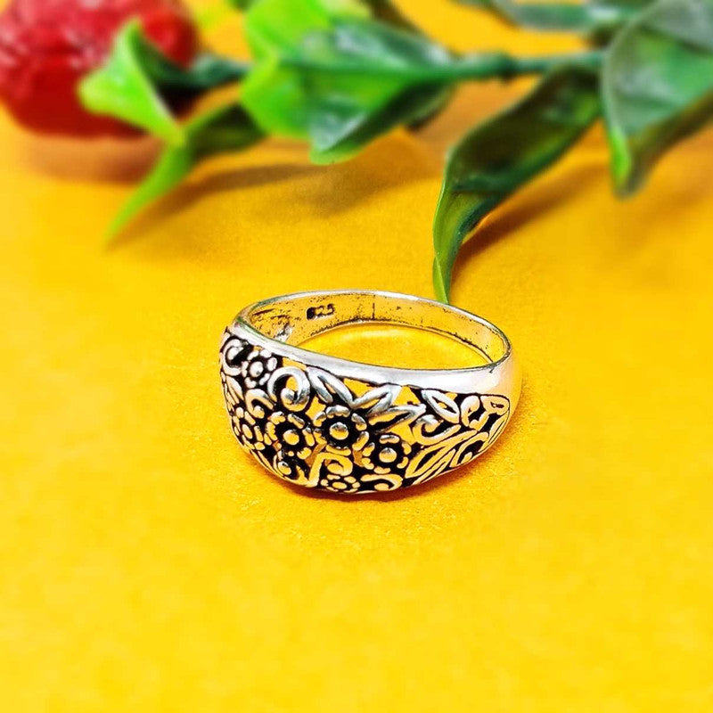 JSAJ ZALI/NETT BAND RING IN 925 STERLING SILVER