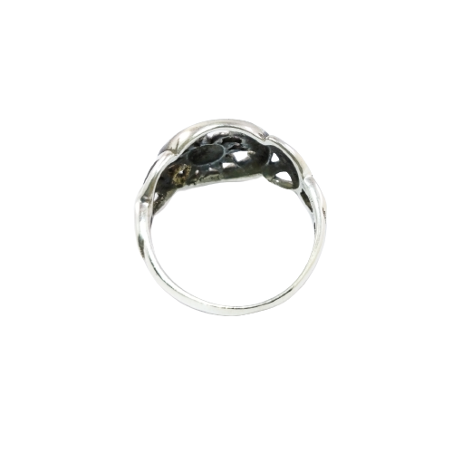JSAJ SUN RING IN 925 STERLING SILVER