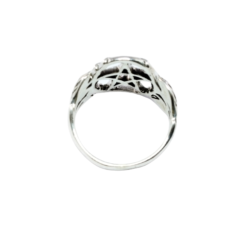 JSAJ STAR RING IN 925 STERLING SILVER