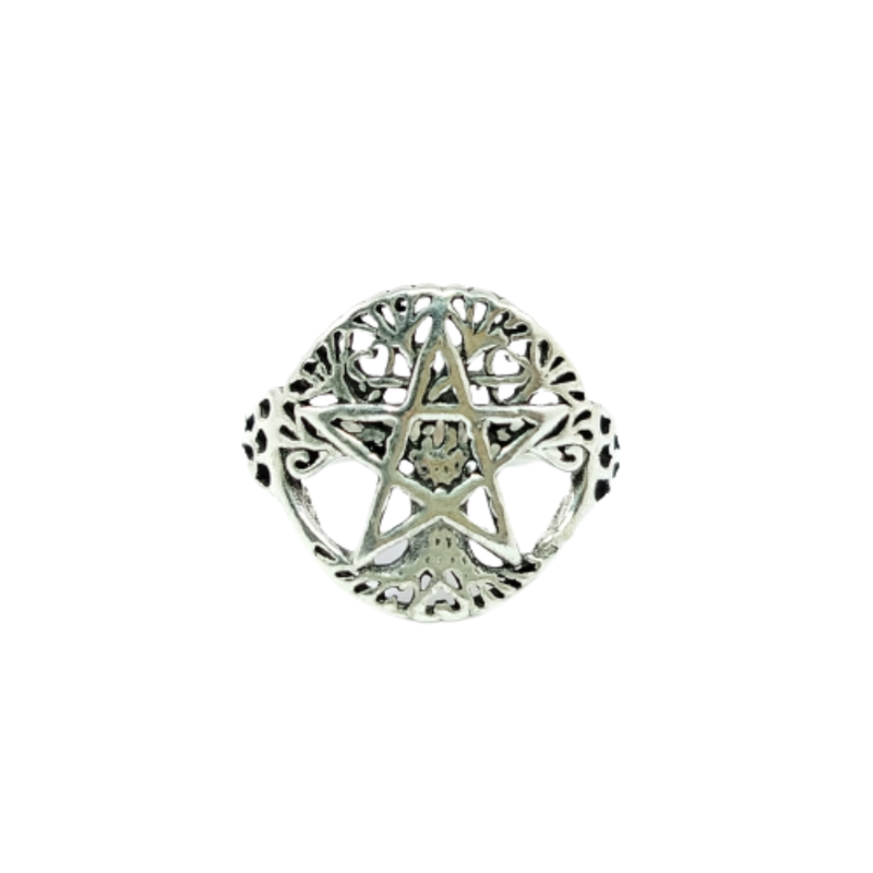 JSAJ STAR WITH TREE OF LIFE RING