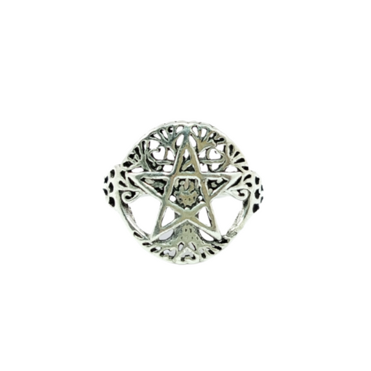 JSAJ STAR WITH TREE OF LIFE RING