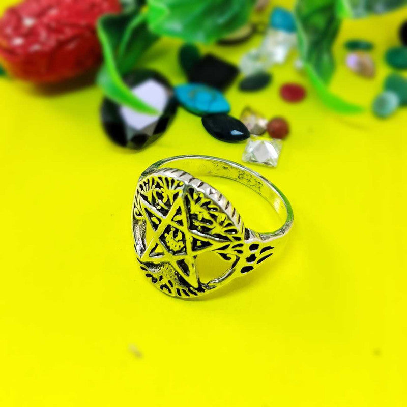 JSAJ STAR WITH TREE OF LIFE RING