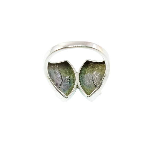 JSAJ ETHNIC INDIAN BAND RING IN 925 STERLING SILVER