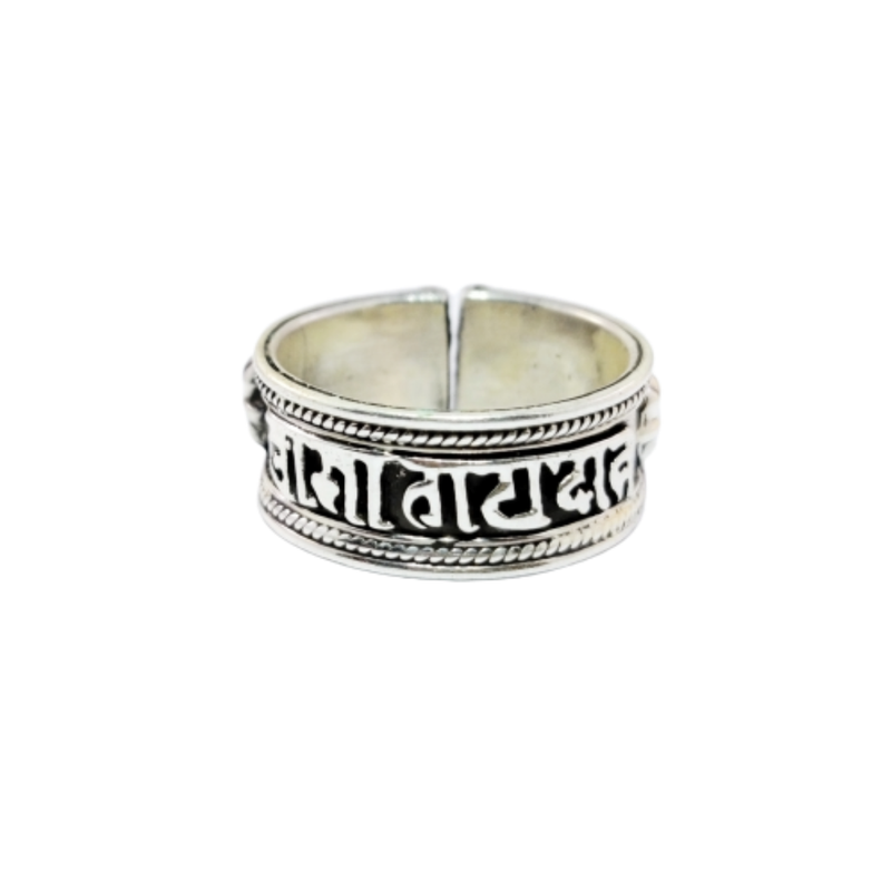 JSAJ OM MANI BAND RING