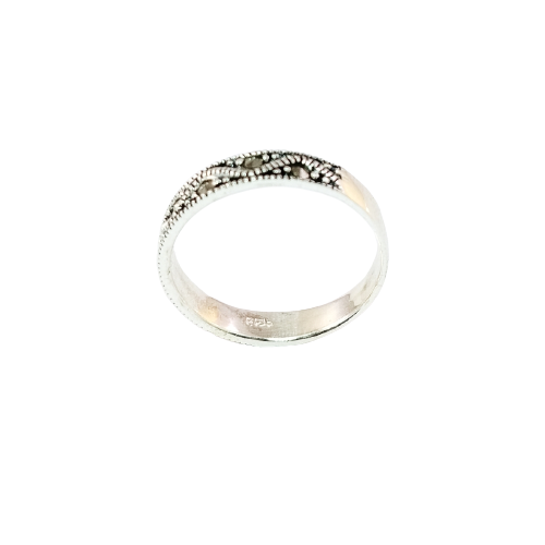 JSAJ MARCASITE BAND RING