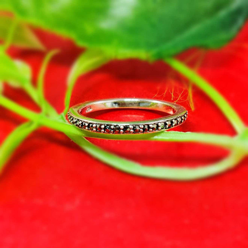 JSAJ MARCASITE BAND RING