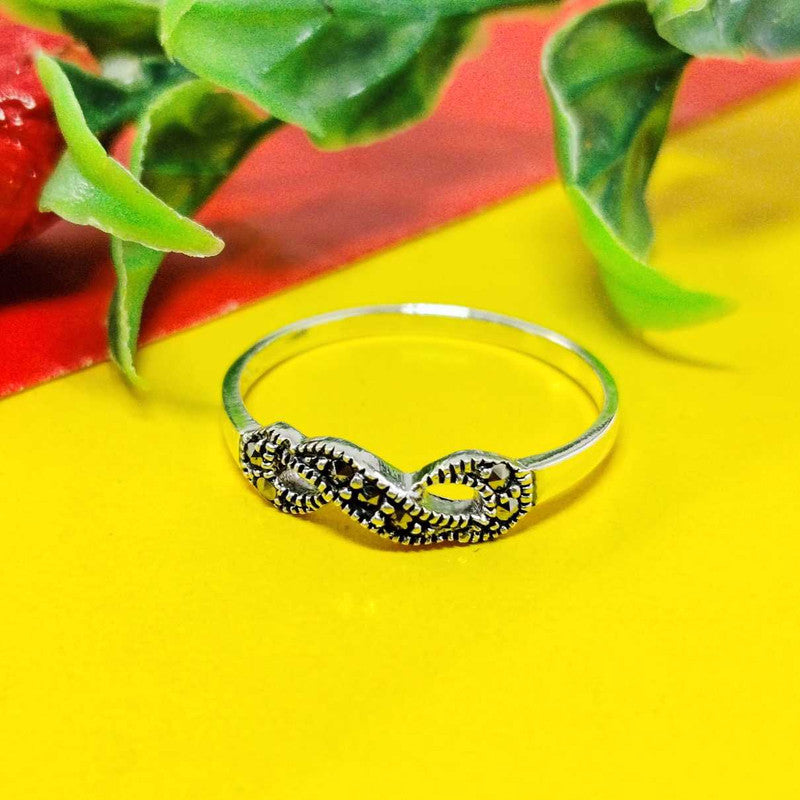 JSAJ MARCASITE BAND RING