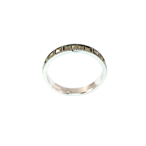 JSAJ MARCASITE BAND RING