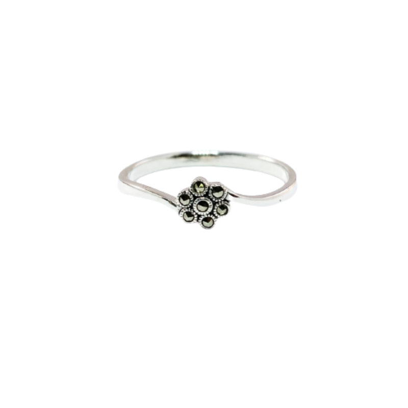 JSAJ MARCASITE BAND RING