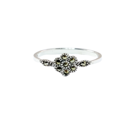 JSAJ MARCASITE BAND RING
