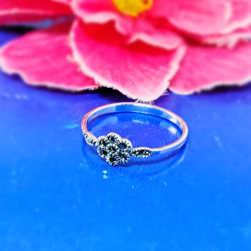 JSAJ MARCASITE BAND RING