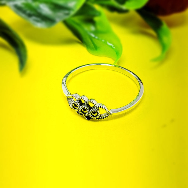 JSAJ MARCASITE BAND RING