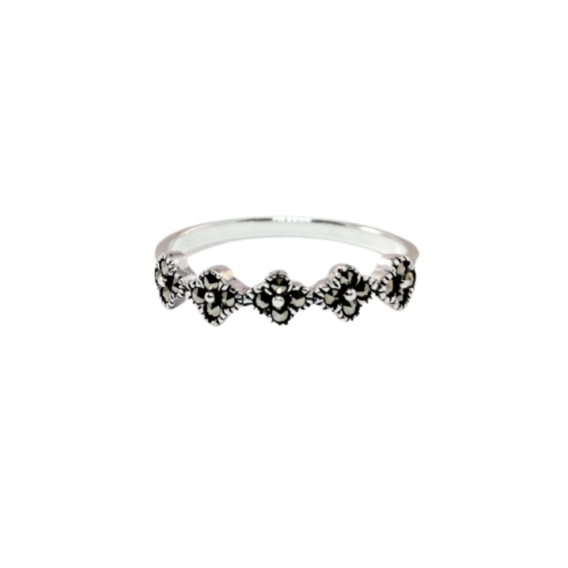 JSAJ MARCASITE BAND RING