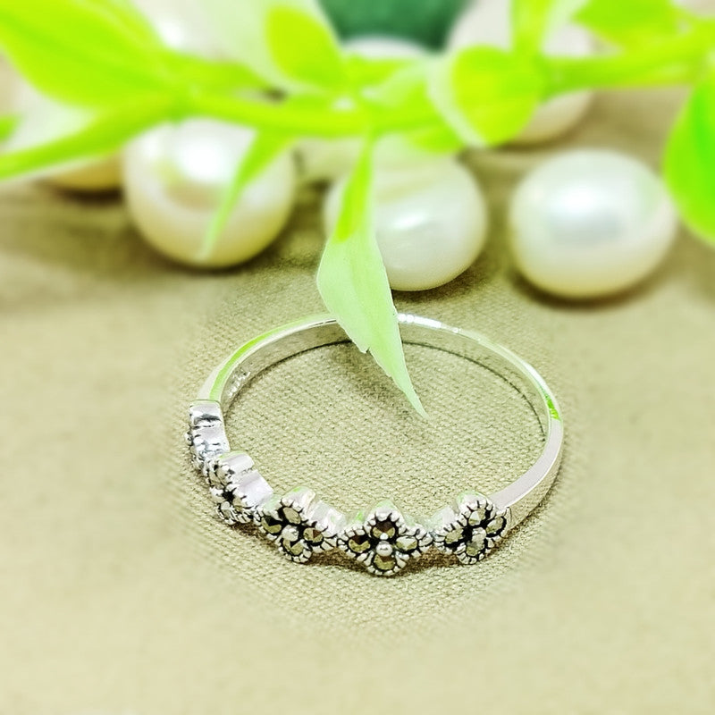 JSAJ MARCASITE BAND RING