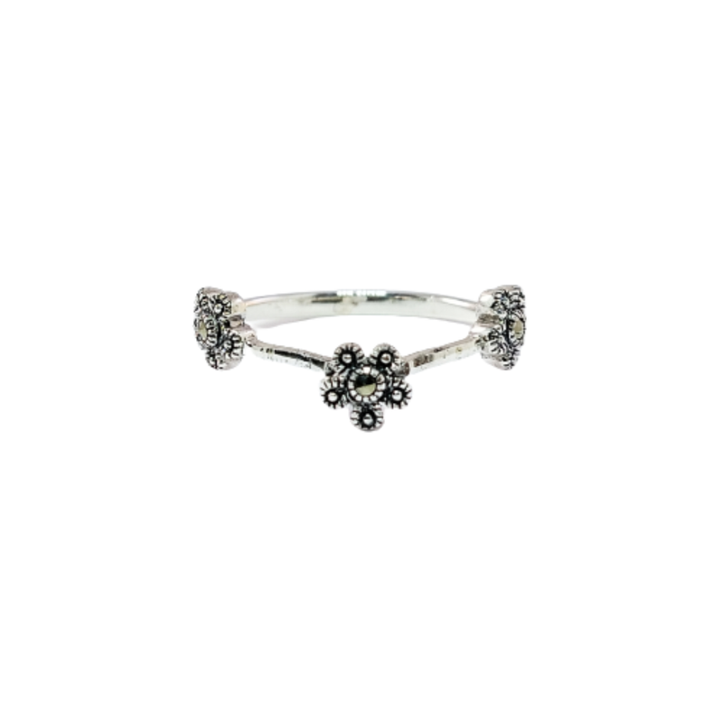 JSAJ MARCASITE BAND RING