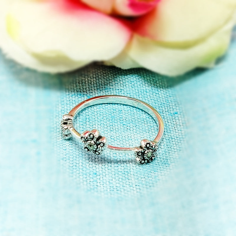 JSAJ MARCASITE BAND RING