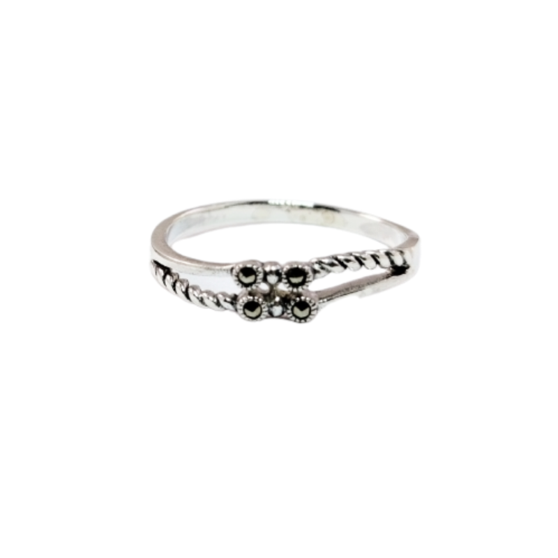 JSAJ MARCASITE BAND RING