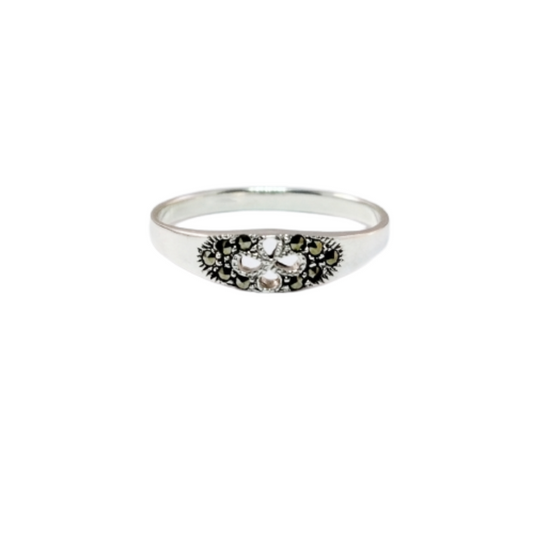 JSAJ MARCASITE BAND RING