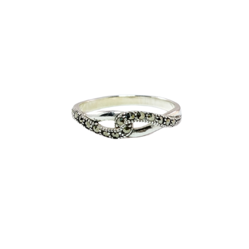 JSAJ MARCASITE BAND RING