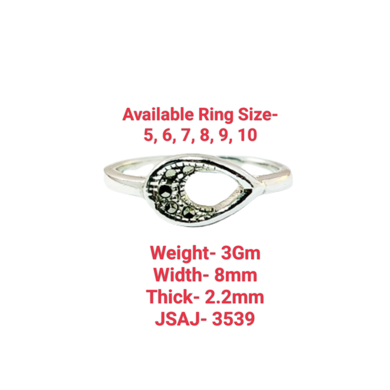 JSAJ MARCASITE RING