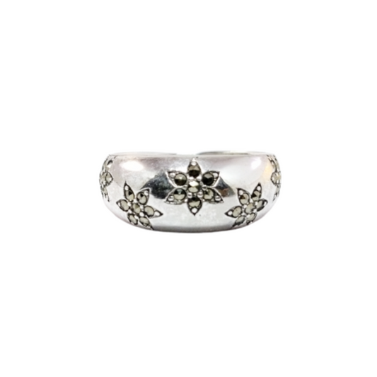 JSAJ MARCASITE BAND RING