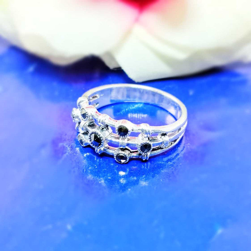 JSAJ MARCASITE BAND RING
