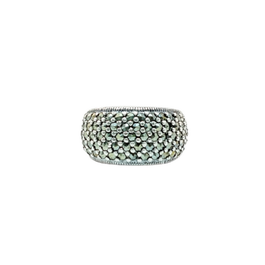 JSAJ MARCASITE BAND RING