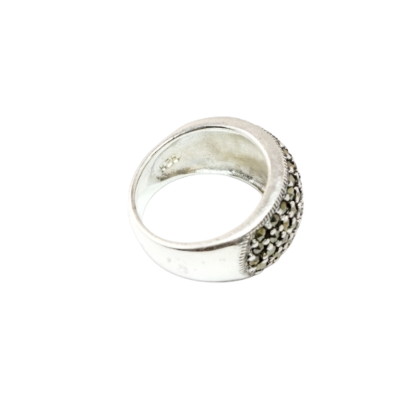 JSAJ MARCASITE BAND RING